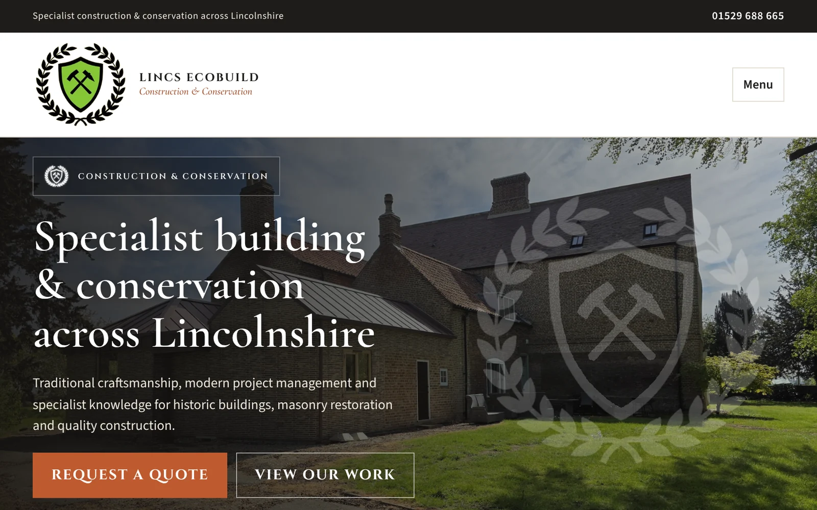 Lincs EcoBuild website